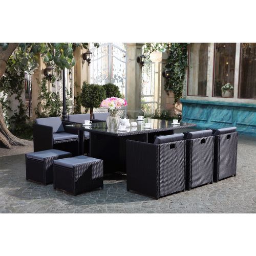 Miami 10 Noir/gris + Housse De Protection