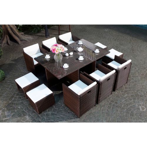 Miami 10 Marron/blanc + Housse De Protection