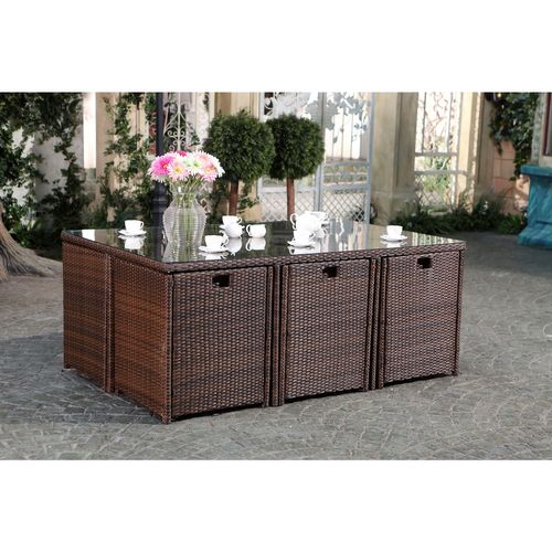 Miami 10 Marron/blanc + Housse De Protection