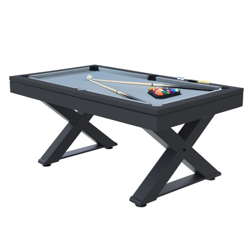 Texas - Table Multi-jeux 3 En 1 Convertible Ping-pong, Billard Et Repas