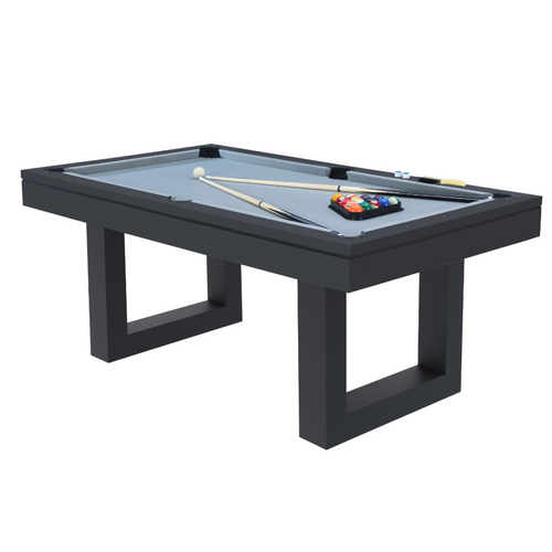 Denver - Table Multi-jeux 3 En 1 Convertible Ping-pong, Billard Et Repas