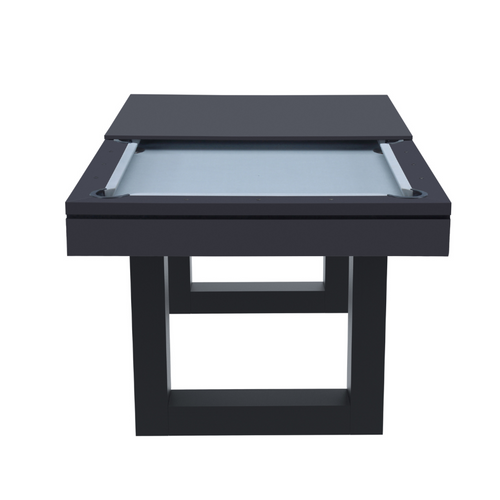 Denver - Table Multi-jeux 3 En 1 Convertible Ping-pong, Billard Et Repas