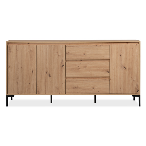 Navi - Buffet En Bois Avec Placards Et Tiroirs 170cm