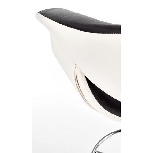 Tabouret De Bar Design Noir Et Blanc Doug