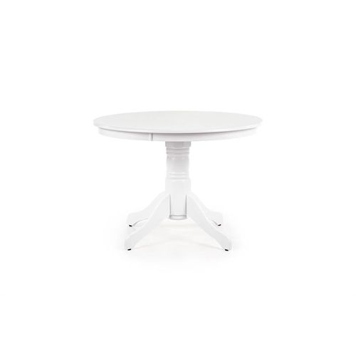 Table à Manger Ronde Baroque Blanche 106 Cm Lori