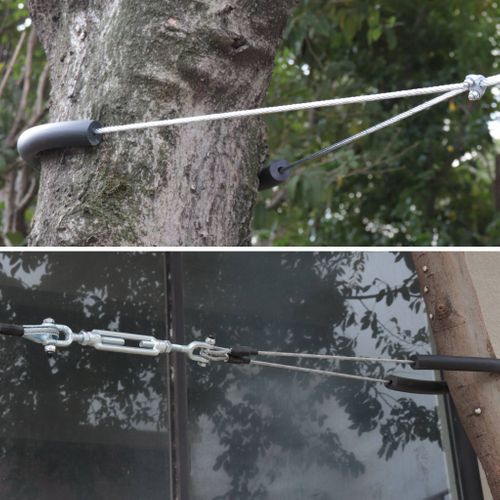 Alize - Tyrolienne Pour Enfants De 30m Avec Balançoire Disque. Poignées Antidérapantes. Système