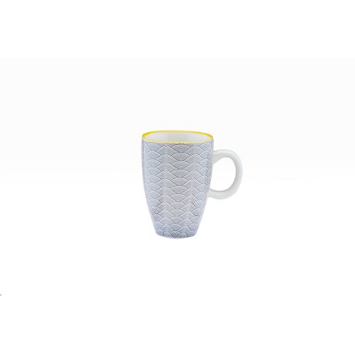 Lot De 6 Tasses En Porcelaine Gris D5