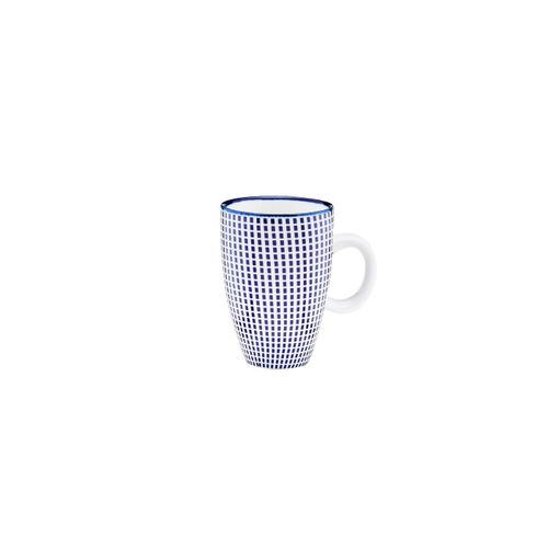 Lot De 6 Tasses En Porcelaine Bleu D5