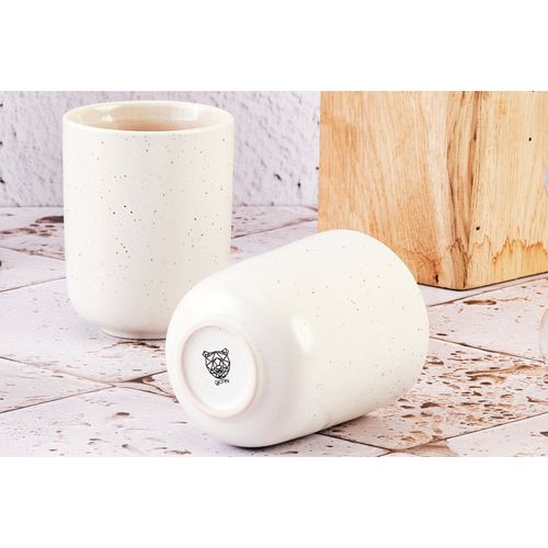 Lot De 6 Mugs En Grès Rose 30cl