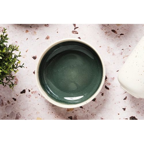 Lot De 6 Petits Bols En Grès Vert D13