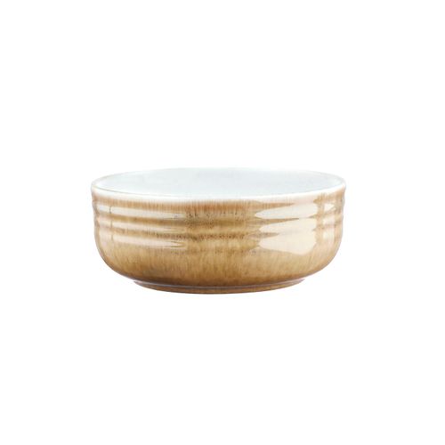 Lot De 6 Bols Moyens En Grès Beige D15.5