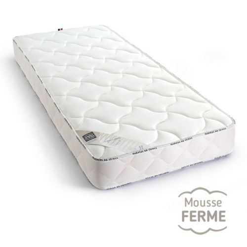 Matelas Mousse Enfant 90x190 cm Epaisseur 18 Cm Ferme