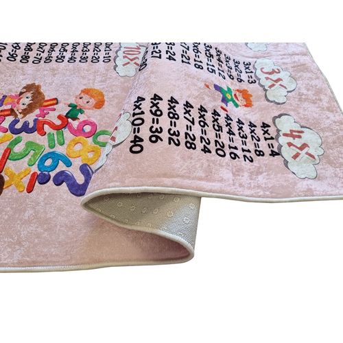 Tapis Enfant Multiplication Rose - 100x160cm