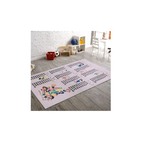 Tapis Enfant Multiplication Rose - 100x160cm