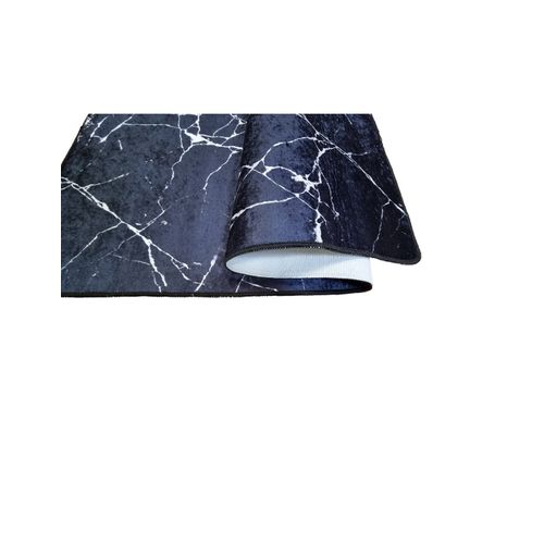 Tapis De Salon Marbre Noir - 120x180cm