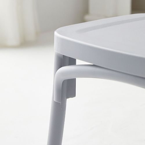 Lot De 4 Chaises Blanches Style Bistrot En Résine Polypropylène