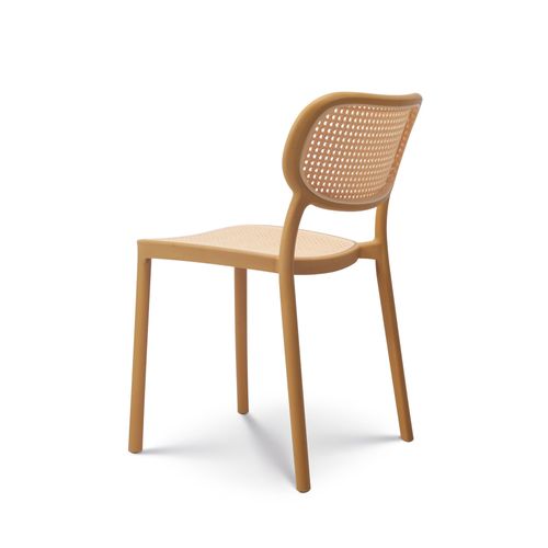 Chaise De Salle à Manger Moutarde Style Vintage