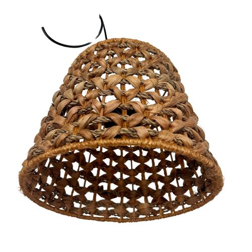 Suspension Nature En Raphia Tressé Anafi 23cm