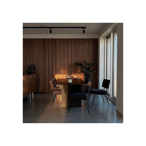 Lot De 4 Panneaux Décoratifs En Mdf 240x60 Cm - Acacia