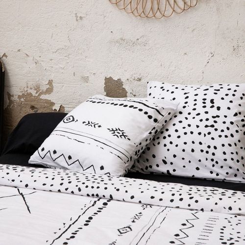 Parure De Lit 240x260 Cm Coton Ikat