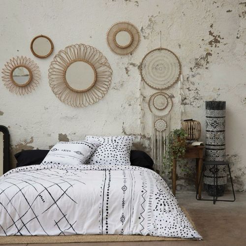 Parure De Lit 200x200 Cm Coton Ikat