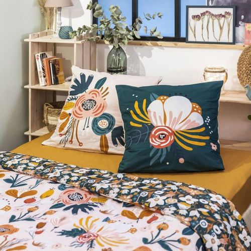 Parure De Lit 200x200 Cm Coton Champetre