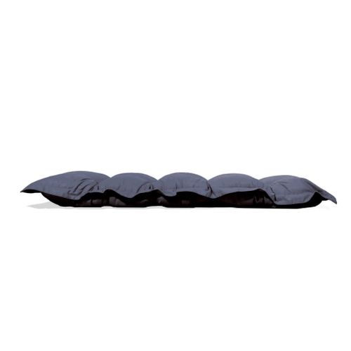 Matelas Futon 120x60cm En Polyester Gris Carbonne