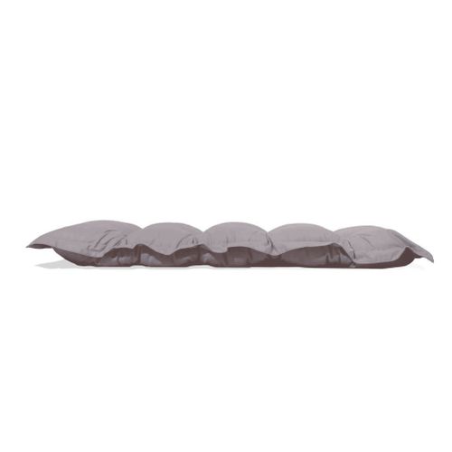 Matelas Futon 120x60cm En Polyester Gris Galet