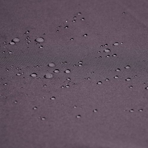 Coussin Pour Transat Déhoussable 185x55x4cm Gris Carbone