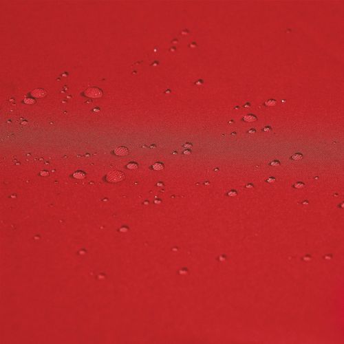 Coussin Pour Transat Déhoussable 185x55x4cm Rouge Piment