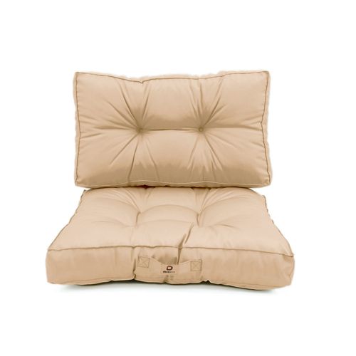 Coussins Pour Salon De Jardin Capitonné 50x50cm Beige