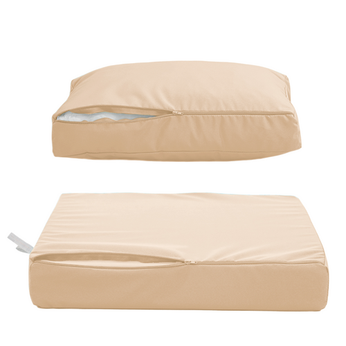 Coussins Pour Salon De Jardin Déhoussable 60x60cm Beige