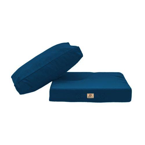 Coussins Pour Salon De Jardin Déhoussable 60x60cm Bleu Pétrole