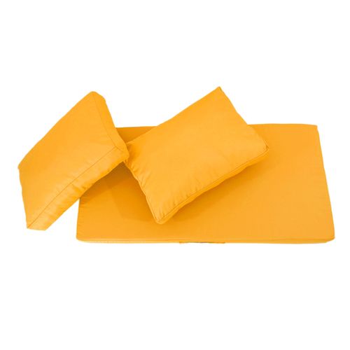 Coussins Pour Salon De Jardin Déhoussable 100x50cm Jaune