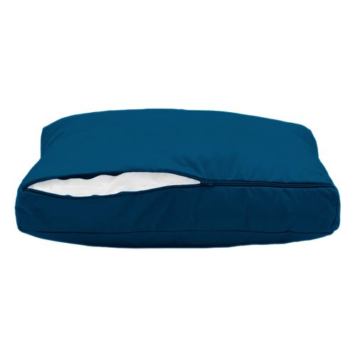 Coussins Pour Salon De Jardin Déhoussable 100x50cm Bleu Pétrole