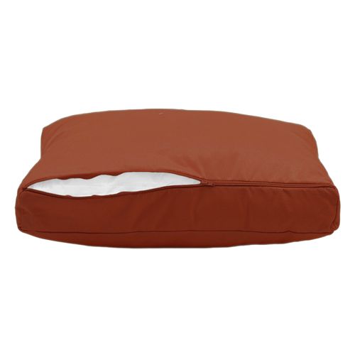 Coussins Pour Salon De Jardin Déhoussable 120x60cm Terracotta