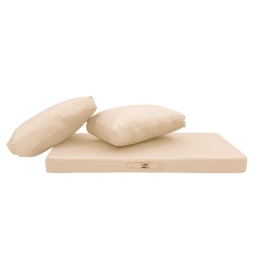 Coussins Pour Salon De Jardin Déhoussable 120x60cm Beige