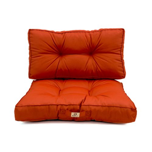 Coussins Pour Salon De Jardin Capitonné 60x60cm Orange
