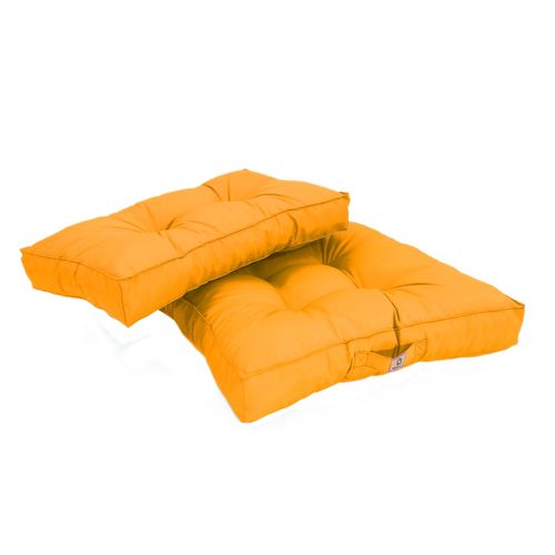 Coussins Pour Salon De Jardin Capitonné 50x50cm Jaune