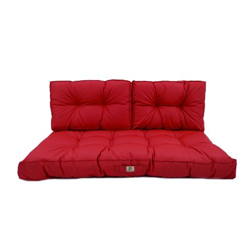Coussins Pour Salon De Jardin Capitonné 120x60cm Rouge