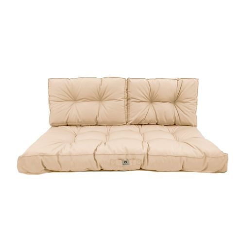 Coussins Pour Salon De Jardin Capitonné 120x60cm Beige