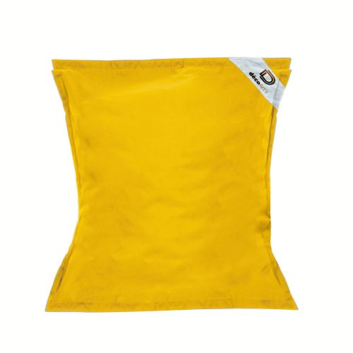 Housse Pour Pouf Géant XXL 180x140cm Flottant Pour Piscine - Jaune Miel