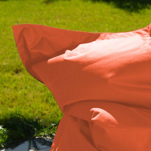 Housse Pour Pouf Géant XXL 180x140cm Intérieur Et Extérieur - Terracotta