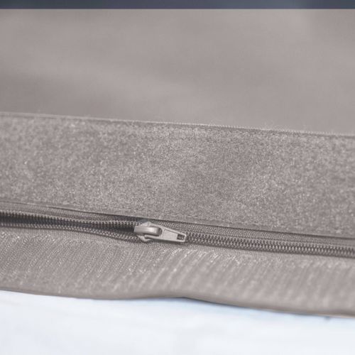 Housse Pour Pouf Géant XXL 180x140cm Intérieur Et Extérieur - Gris Galet