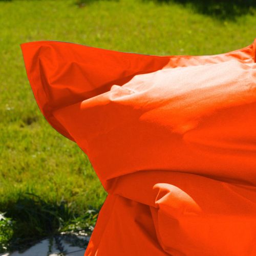 Housse Pour Pouf Géant XXL 180x140cm Intérieur Et Extérieur - Orange