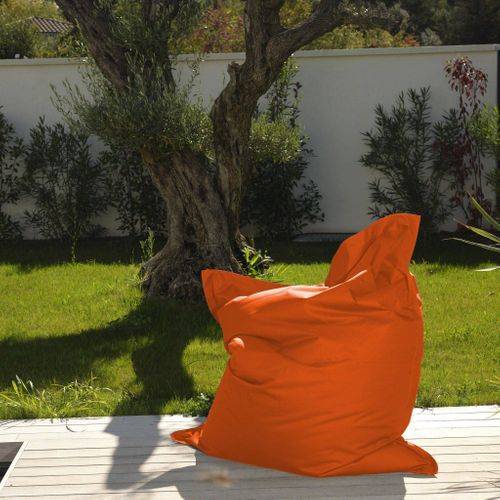 Housse Pour Pouf Géant XXL 180x140cm Intérieur Et Extérieur - Orange