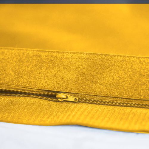 Housse Pour Pouf Géant XXL 180x140cm Intérieur Et Extérieur - Jaune Miel