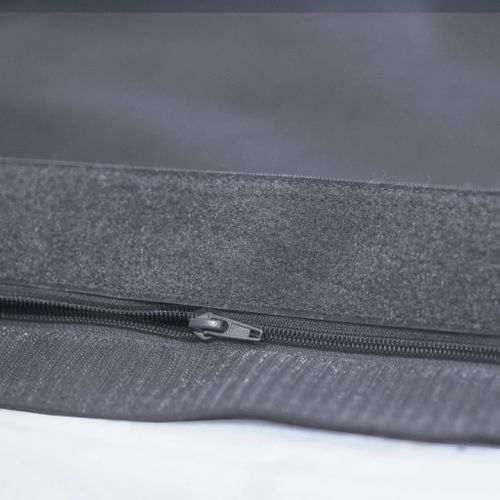 Housse Pour Pouf Géant XXL 180x140cm Intérieur Et Extérieur - Gris Carbone