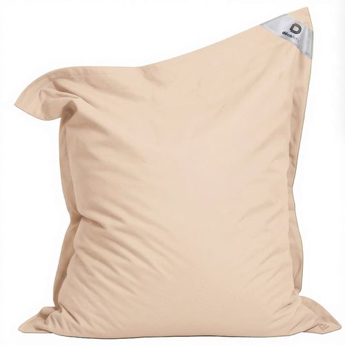Housse Pour Pouf Géant XXL 180x140cm Intérieur Et Extérieur - Beige