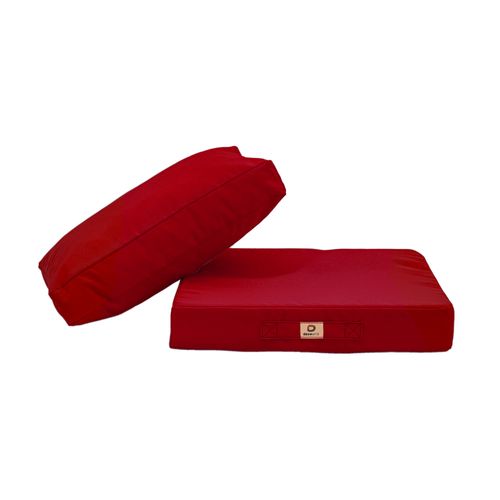 Coussins Pour Salon De Jardin Déhoussable 60x70cm Rouge